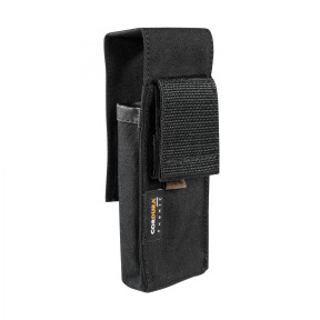 TT TASCHE FÜR TASCHENLAMPE / SPRÜHDOSE - 14X5X2CM - GÜRTELSCHLAUFE - SCHWARZ
