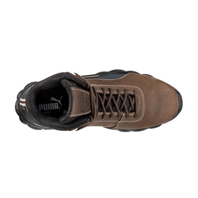 Sicherheitsschuhe Condor Mid S3 ESD SRC - Braun - Puma