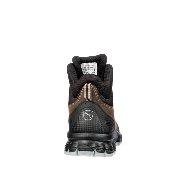 Buty ochronne Condor mid S3 ESD SRC - brązowe - Puma