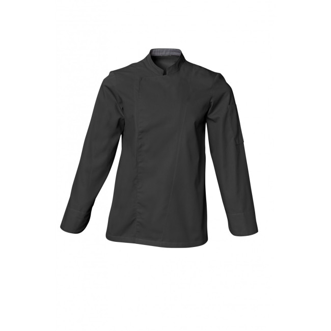 Kochjacke mit langen Ärmeln COOKIE Schwarz - SNV
