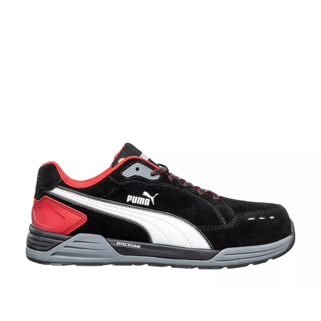 Chaussures de sécurité Airtwist low S3 ESD HRO SRC - noir/rouge - Puma