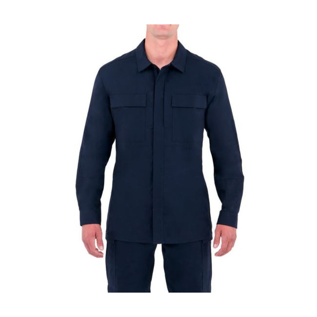 Chemise BDU homme Tactix L/S bleu nuit - First Tactical