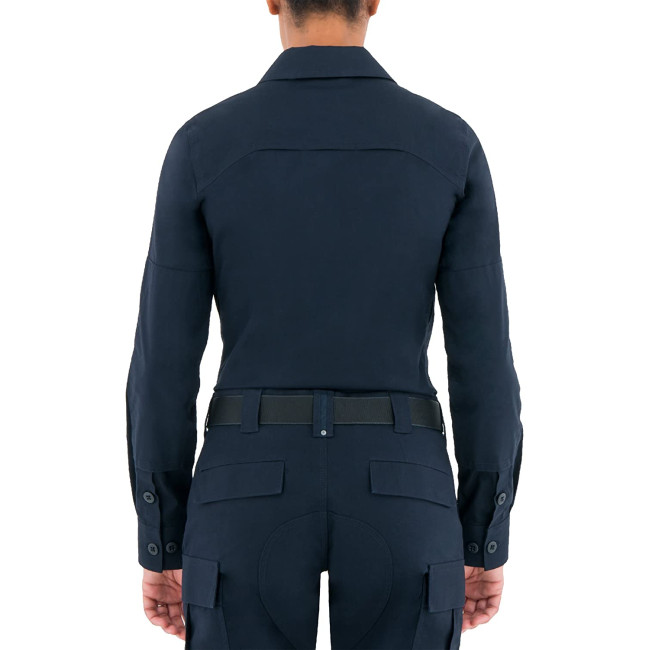 Chemise BDU femme Tactix L/S bleu nuit - First Tactical