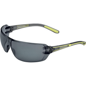 Lunettes polycarbonate monobloc Helium 2 Fumé - Delta Plus