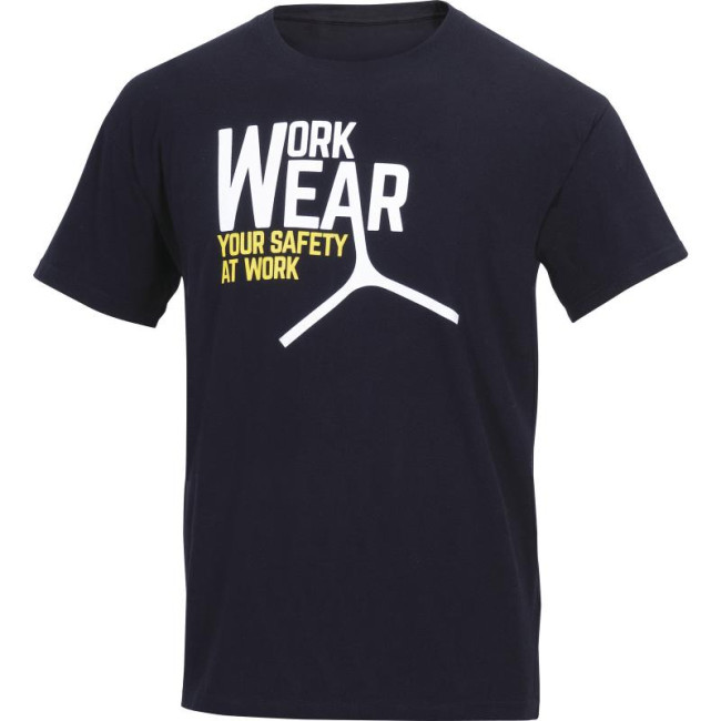 Werk T-shirt 100% katoen Zwart - Delta Plus