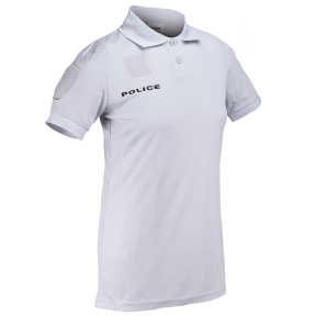 Polo Femme Police Cooldry en maille piquée Gris (bleu glacier) - Patrol