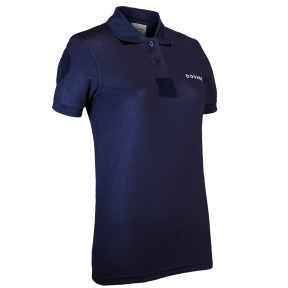 Damen-Poloshirt Zoll Cooldry aus Pikee-Gewebe Blau - Patrol