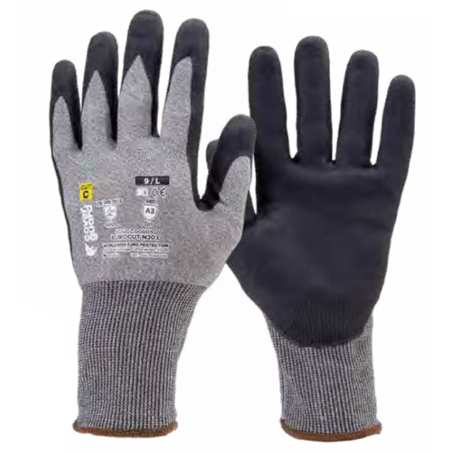 Rękawice Eurocut N303 CUT C nano pianka nitrylowa - Coverguard