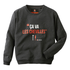 Bluza robocza CSweat Szara antracytowa - Parade