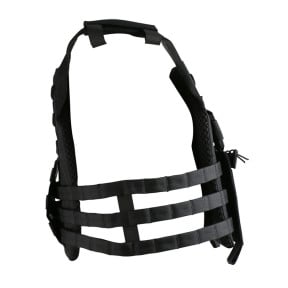 Plattenträgerweste Buckle-tek - Schwarz - Kombat Tactical