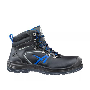 Buty robocze Unit Bau mid S3 Czarny/Niebieski - Albatros