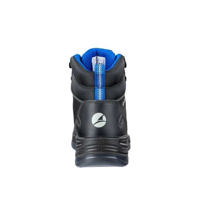 Buty robocze Unit Bau mid S3 Czarne/Niebieskie - Albatros