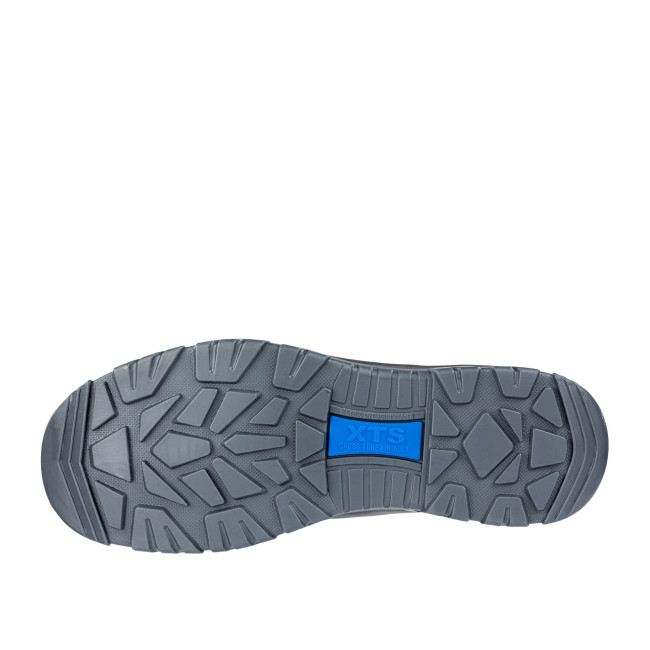 Chaussures de sécurité Unit Bau mid S3 Noir/Bleu - Albatros