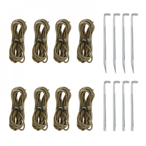 Kit de fixation pour bâches terrain (20 pièces) Expédition - Vert Olive - A10 Equipment