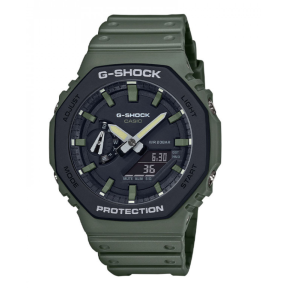 G-Shock Classic GA-2110SU Uhr olivgrün - TOE
