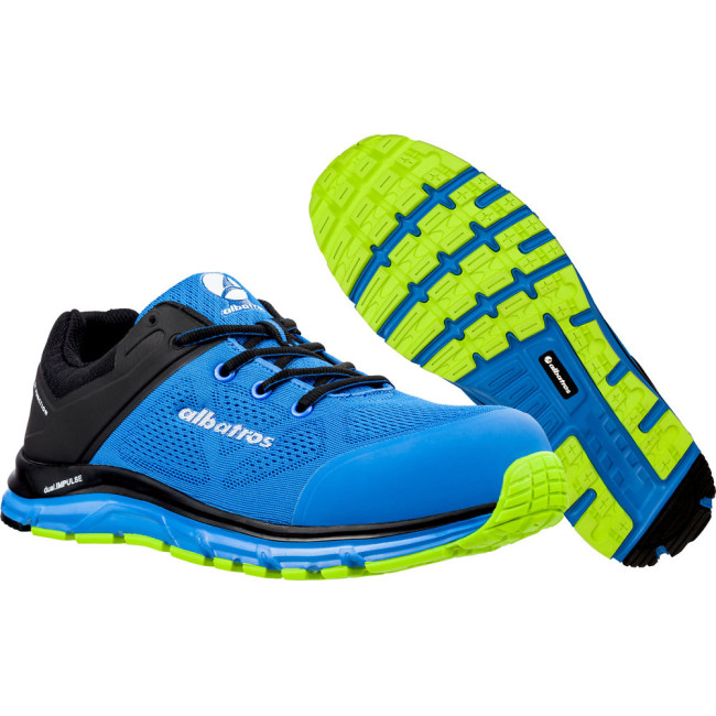 Chaussures de sécurité Lift Impulse low S1P Bleu - Albatros