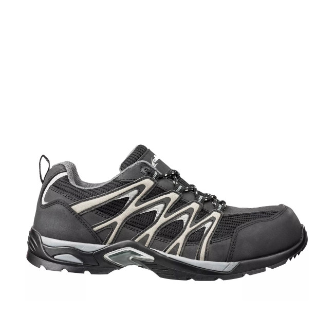 Chaussures de sécurité Silver Racer XTS low S1P Noir/Gris - Albatros