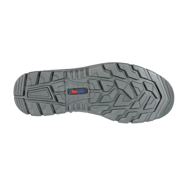 Veiligheidschoenen Safe mid S3 Zwart/Blauw - Footguard