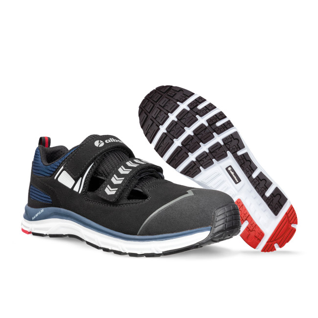 Veiligheidschoenen Jetstream Impulse low S1 Zwart/Blauw - Albatros