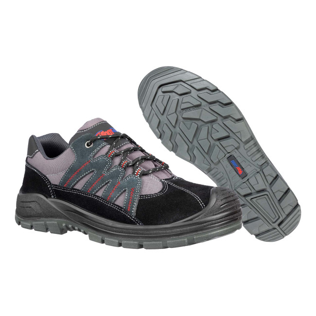 Sicherheitsschuhe Innovative Low S1P Schwarz/Grau - Footguard