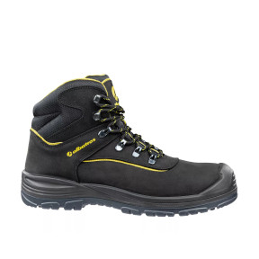 Veiligheidschoenen Gravel mid S3 Zwart/Geel - Albatros