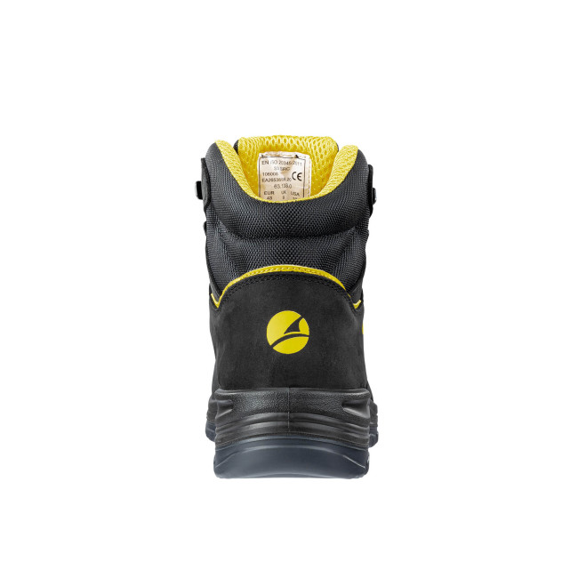 Buty bezpieczeństwa Gravel mid S3 Czarne/Żółte - Albatros