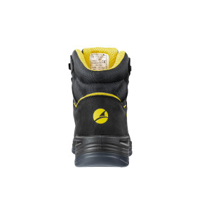 Sicherheitsschuhe Gravel Mid S3 Schwarz/Gelb - Albatros