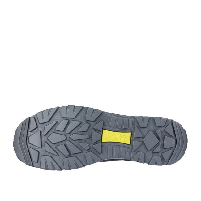 Buty bezpieczeństwa Gravel mid S3 Czarny/Żółty - Albatros