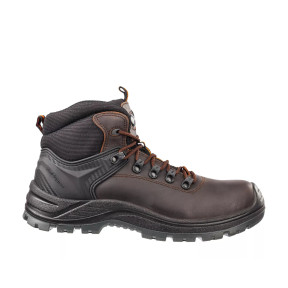 Buty robocze Endurance mid S3 Brązowy/Czarny - Albatros