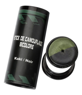 Stick de camouflage bicolore Kaki/Noir - Cityguard