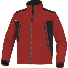 3-laags softshell jas Rood - Delta Plus