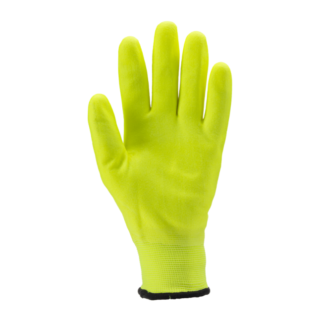 Handschoenen Eurowinter F100 13G nylon schuim nitriel geel - Coverguard
