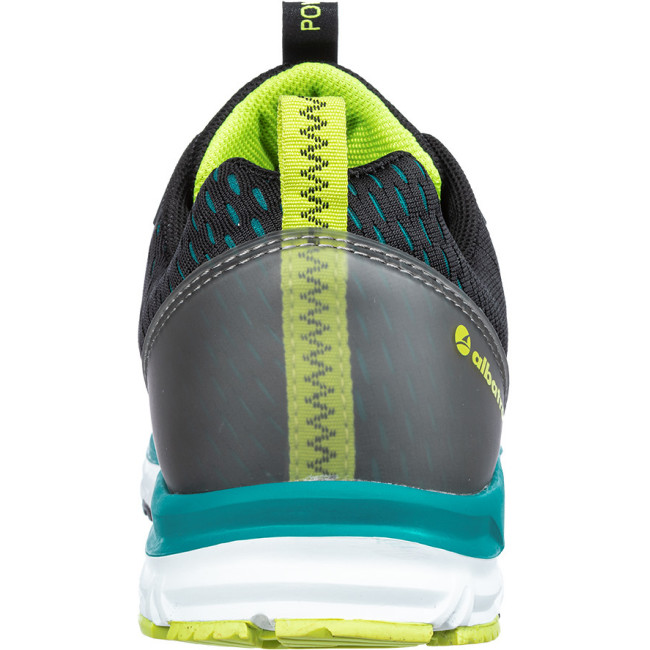 Buty bezpieczeństwa AER55 Impulse low S1P ESD HRO SRA czarne i niebieskie - Albatros