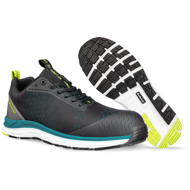 Buty bezpieczeństwa AER55 Impulse low S1P ESD HRO SRA czarno-niebieskie - Albatros