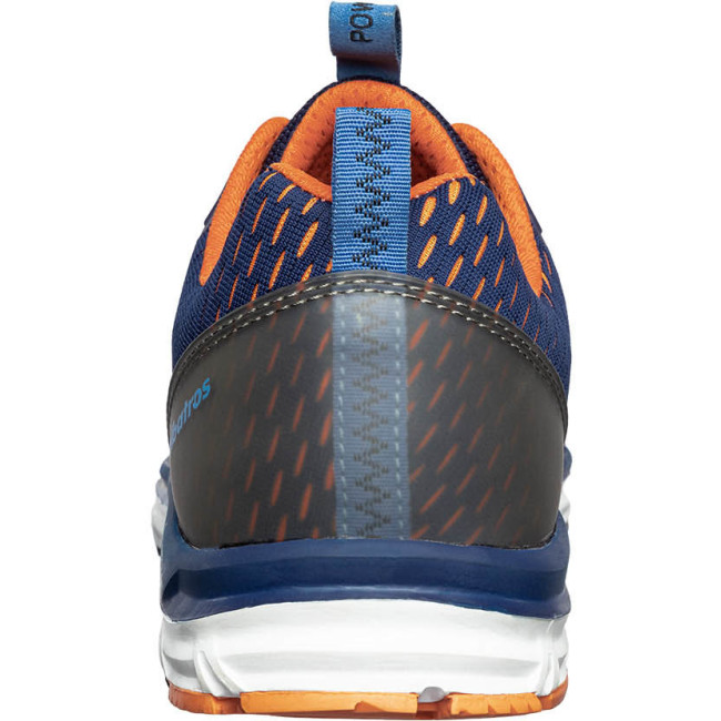 Chaussures de sécurité AER55 Impulse low S1P ESD HRO SRA bleu et orange - Albatros