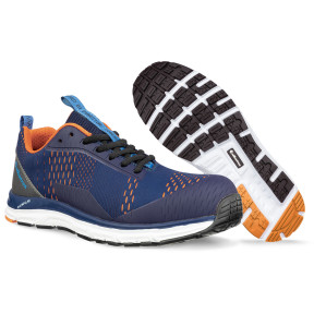 AER55 Impulse low S1P ESD HRO SRA veiligheidschoenen blauw en oranje - Albatros