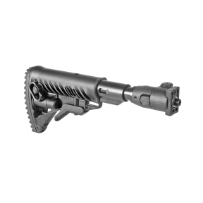 Verstelbare kolf M4 voor VZ-58 met terugslag absorber Zwart - Fab Defense