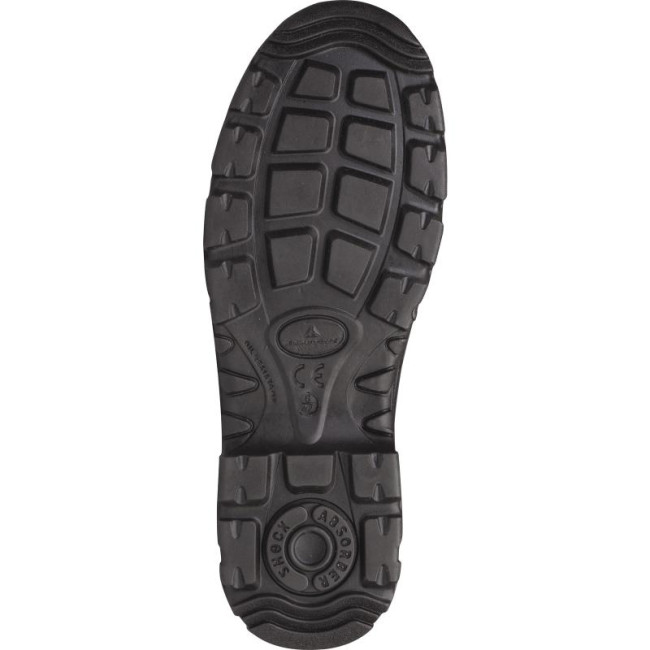 Buty wysokie skórzane S3 Czarne - Delta Plus
