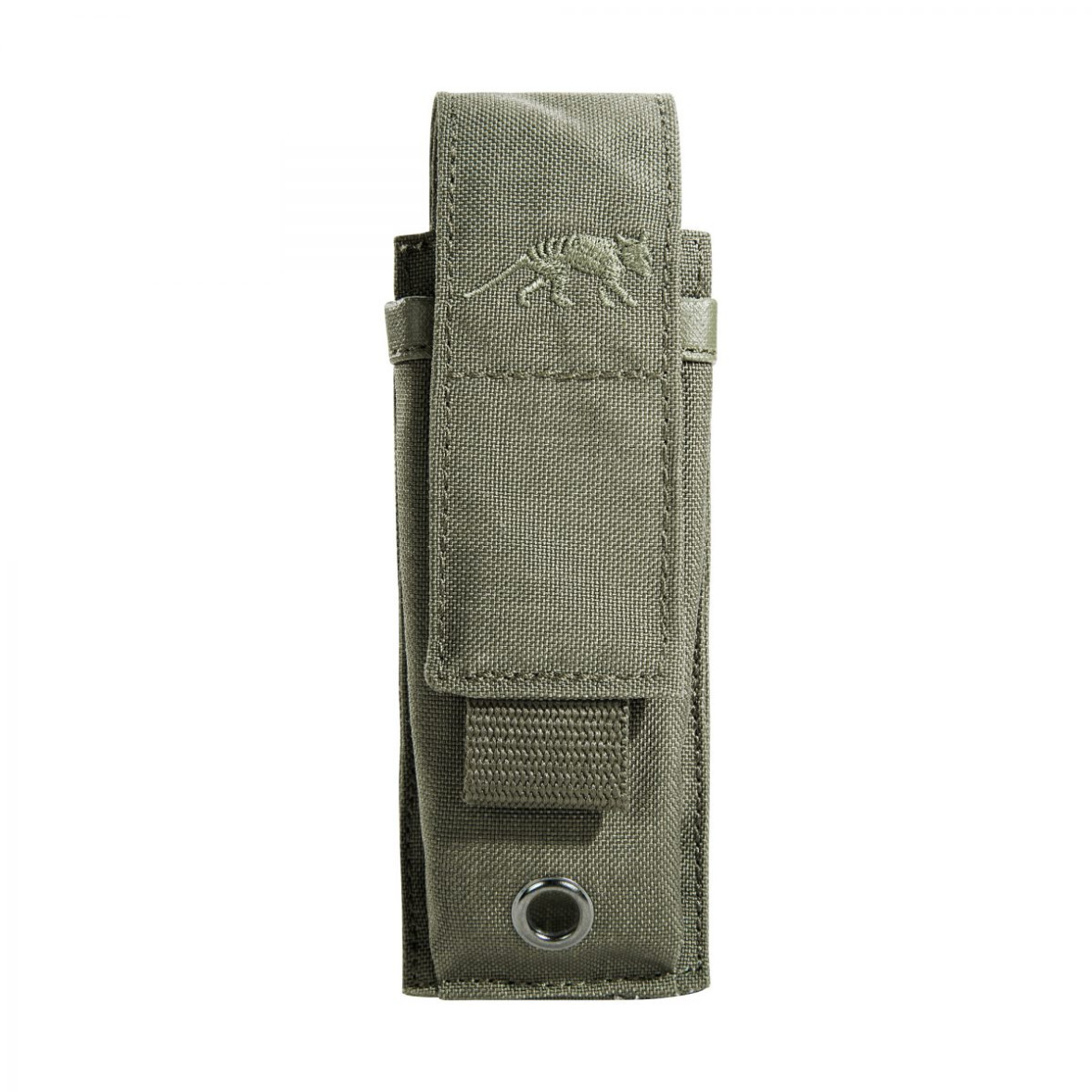 Single AK47 Magazine Pouch - MOLLE Compatible, Olive Green, 7x7x19cm, Hook & Loop Closure - View #8