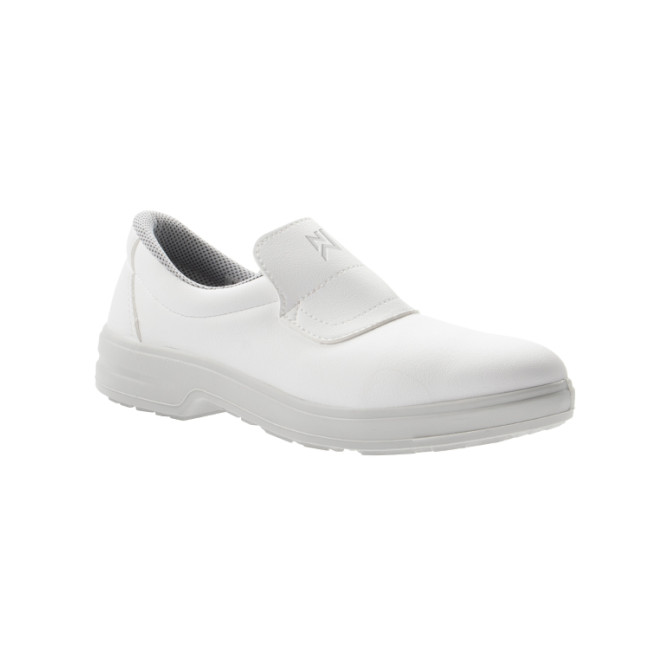 Mocassins de sécurité de cuisine Tony S2 Blanc - Nordways