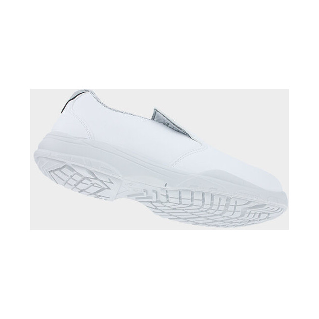 Mocassins de sécurité de cuisine Brice blanc - Nordways