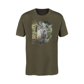 T-shirt Zeefdruk Hert - Percussion