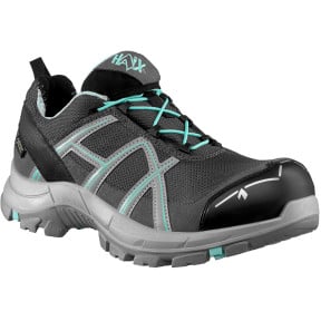 Sicherheitsschuhe Black Eagle Safety 40.1 Ws low S3 grau und grün - Haix