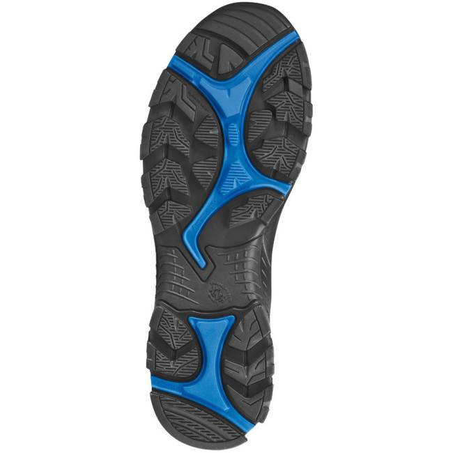 Veiligheidsschoenen Black Eagle Safety 40.1 mid S3 zwart en blauw - Haix