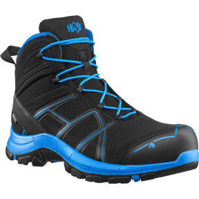 Chaussures de sécurité Black Eagle Safety 40.1 mid S3 noir et bleu - Haix
