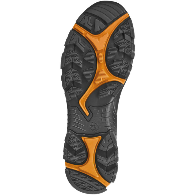 Chaussures de sécurité Black Eagle Safety 54 mid S3 noir et orange - Haix