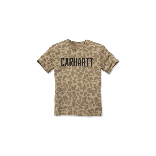 T -shirt workwear Block avec logo kaki foncé - Carhartt