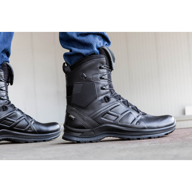 Chaussures de travail Black Eagle Tactical 2.0 GTX high O2 noir - Haix