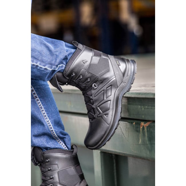 Chaussures de travail Black Eagle Tactical 2.0 GTX high O2 noir - Haix