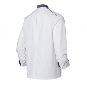 Veste de cuisine homme Néospirit Blanche et Denim - Molinel